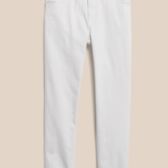 Bananan Republic Girlfriend Jean (White) NWT - Picture 3 of 6